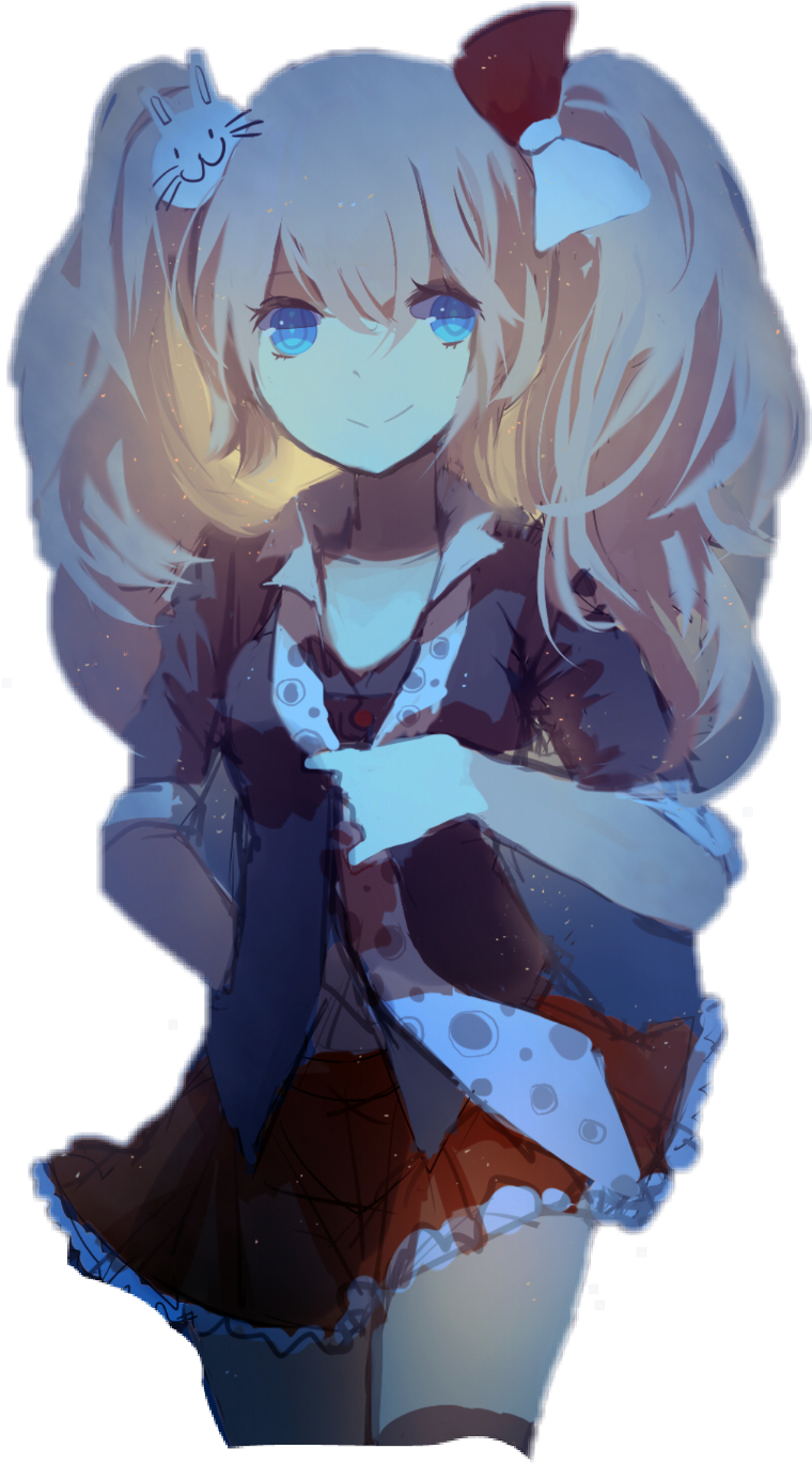 Junko Enoshima Anime Artwork PNG