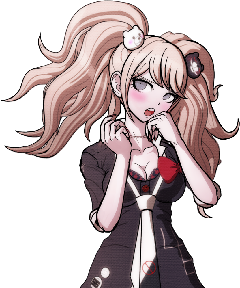 Junko Enoshima Anime Character PNG