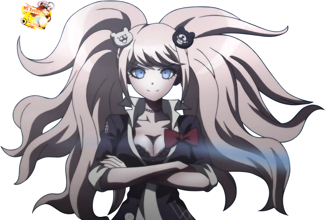 Junko Enoshima Anime Character PNG