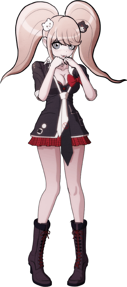 Junko Enoshima Anime Character PNG