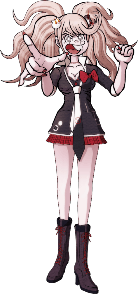 Junko Enoshima Anime Character PNG