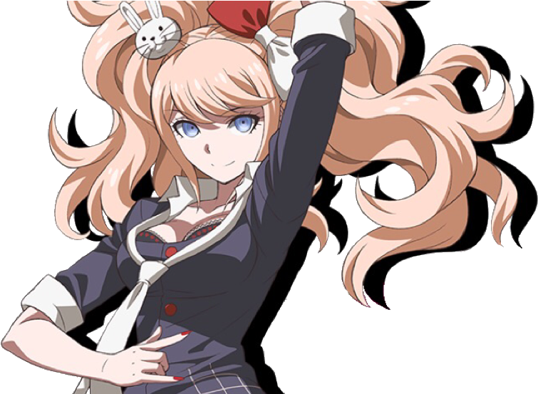 Junko Enoshima Anime Character PNG