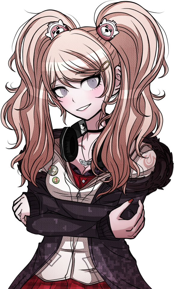 Junko Enoshima Anime Character PNG