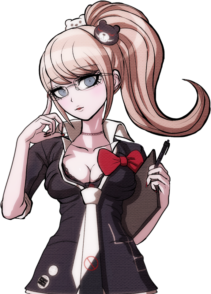 Junko Enoshima Anime Character PNG