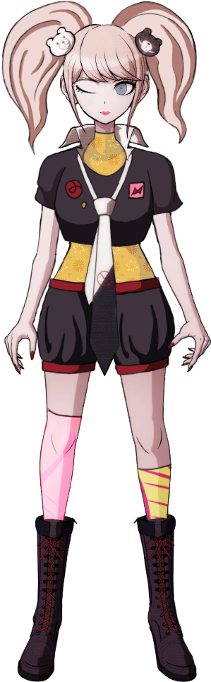 Junko Enoshima Standing Pose PNG