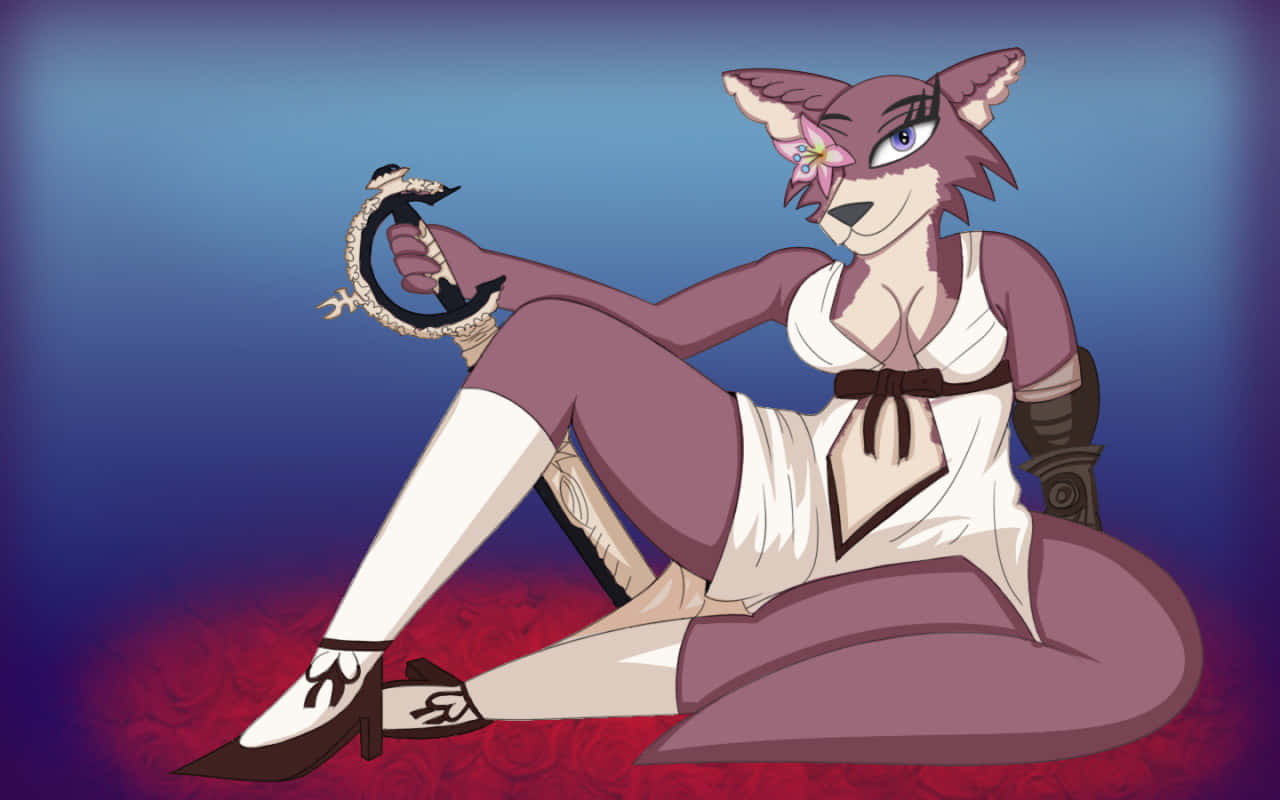 Personnage Anthropomorphe Juno De Beastars Fond d'écran