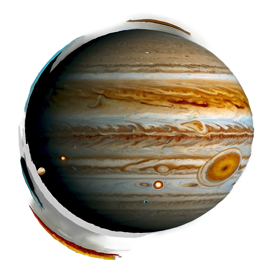 Jupiter Atmosphere Layers Png 05212024 PNG