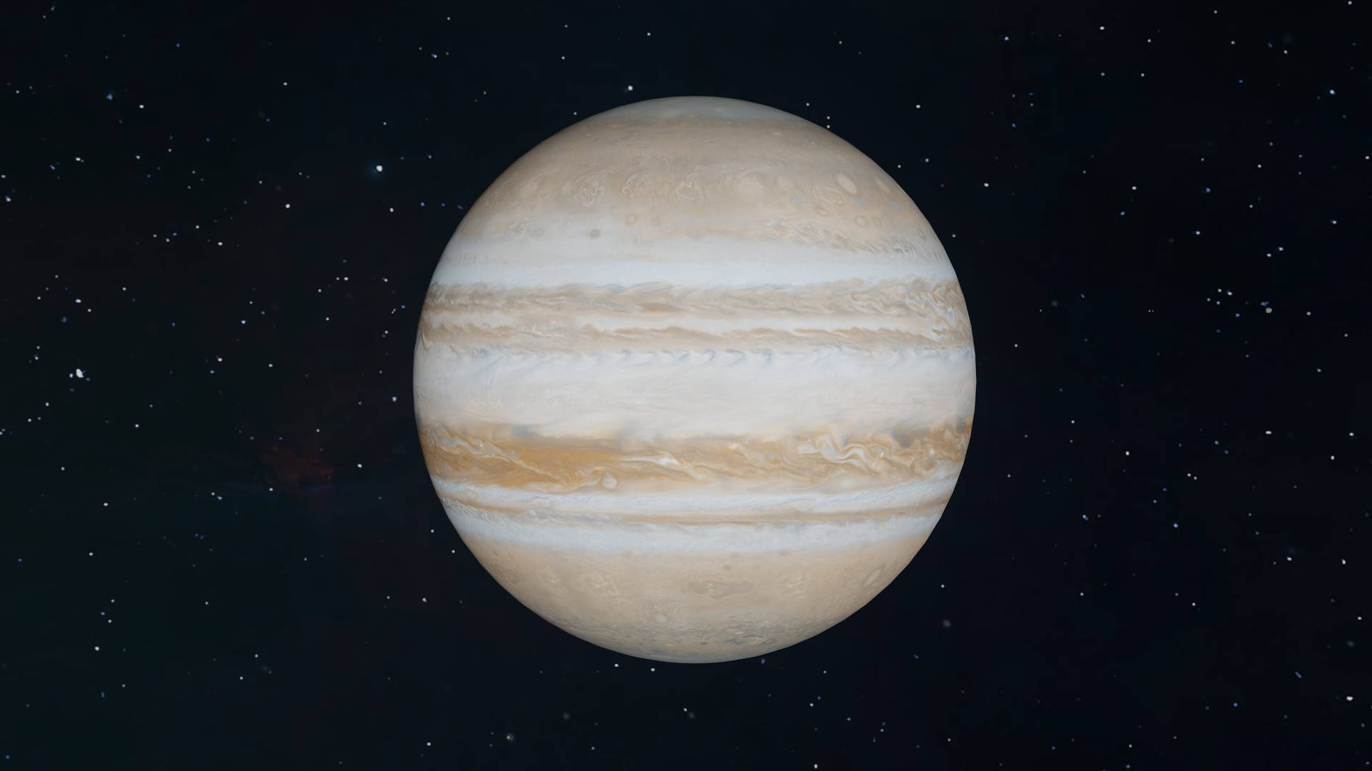 Jupiter Black Stars Wallpaper