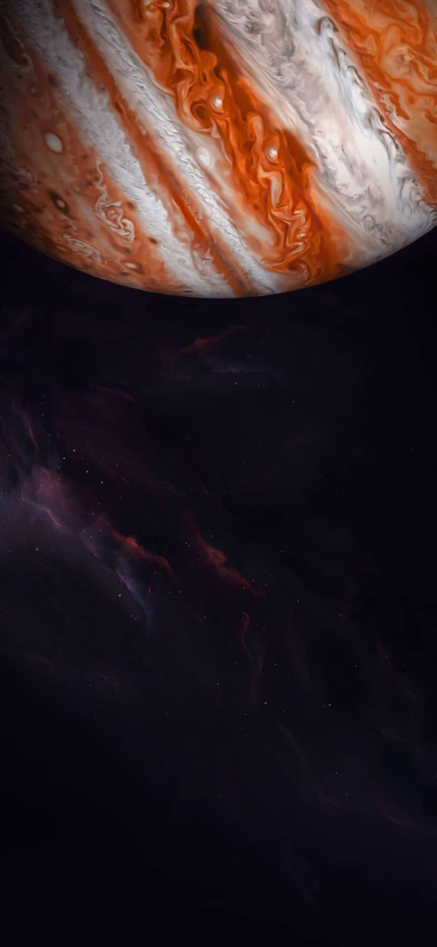 Jupiter From Space Samsung S23 Wallpaper Wallpaper