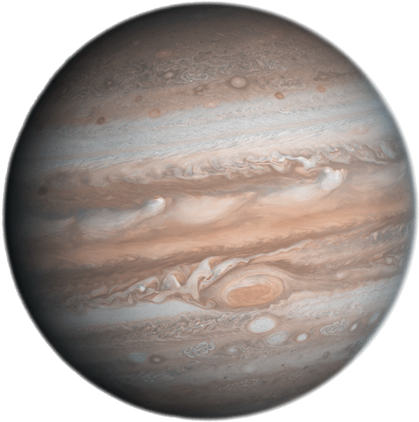 Jupiter Gas Giant Planet PNG