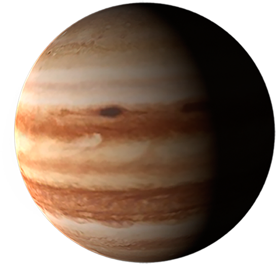 Jupiter Gas Giant Planet Space PNG
