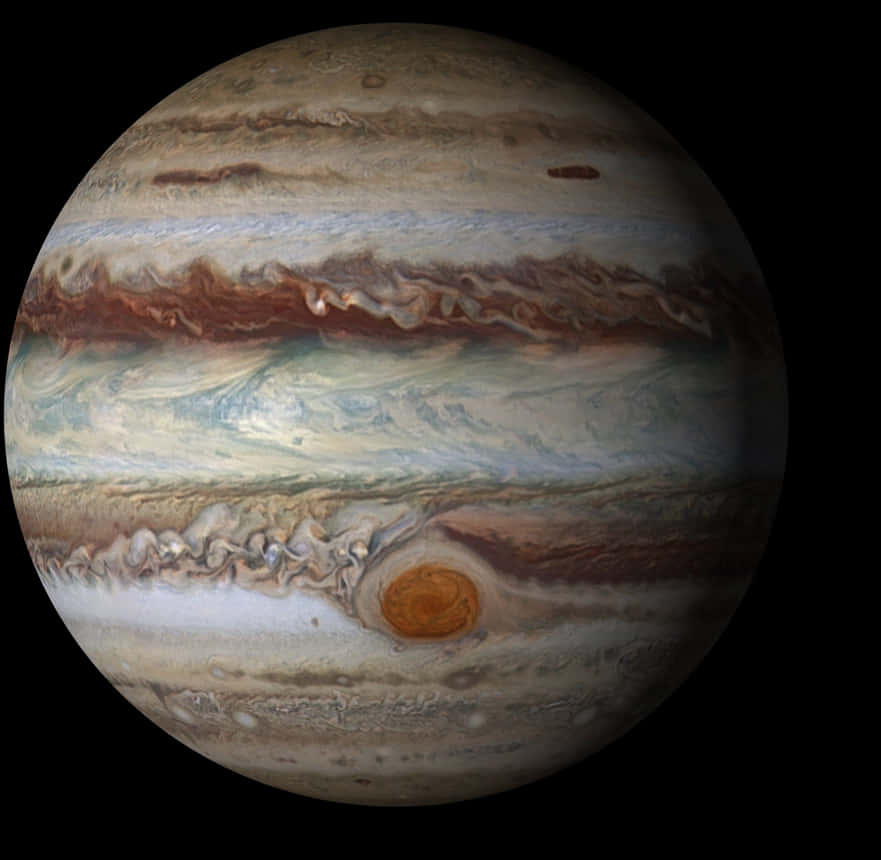 Jupiter Great Red Spot PNG