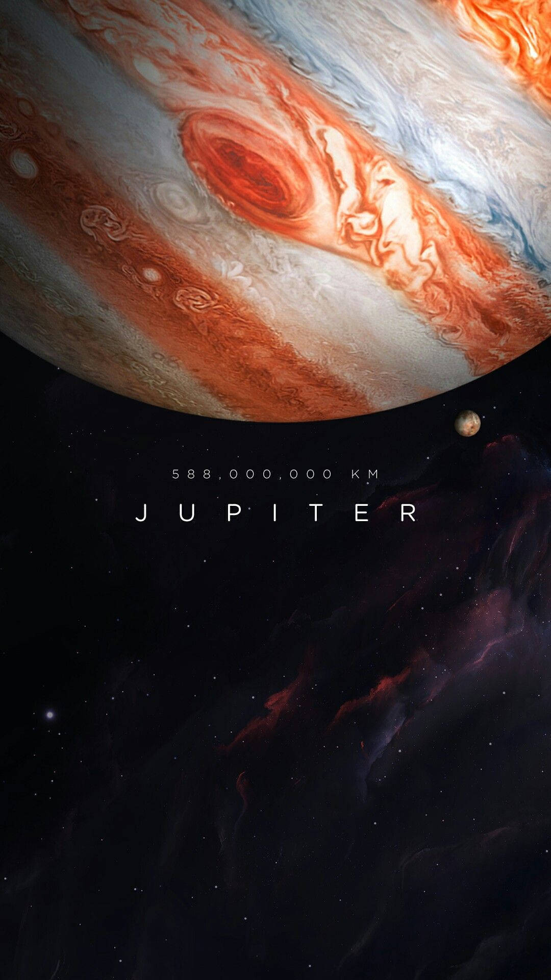 Jupiter Informational Poster Wallpaper