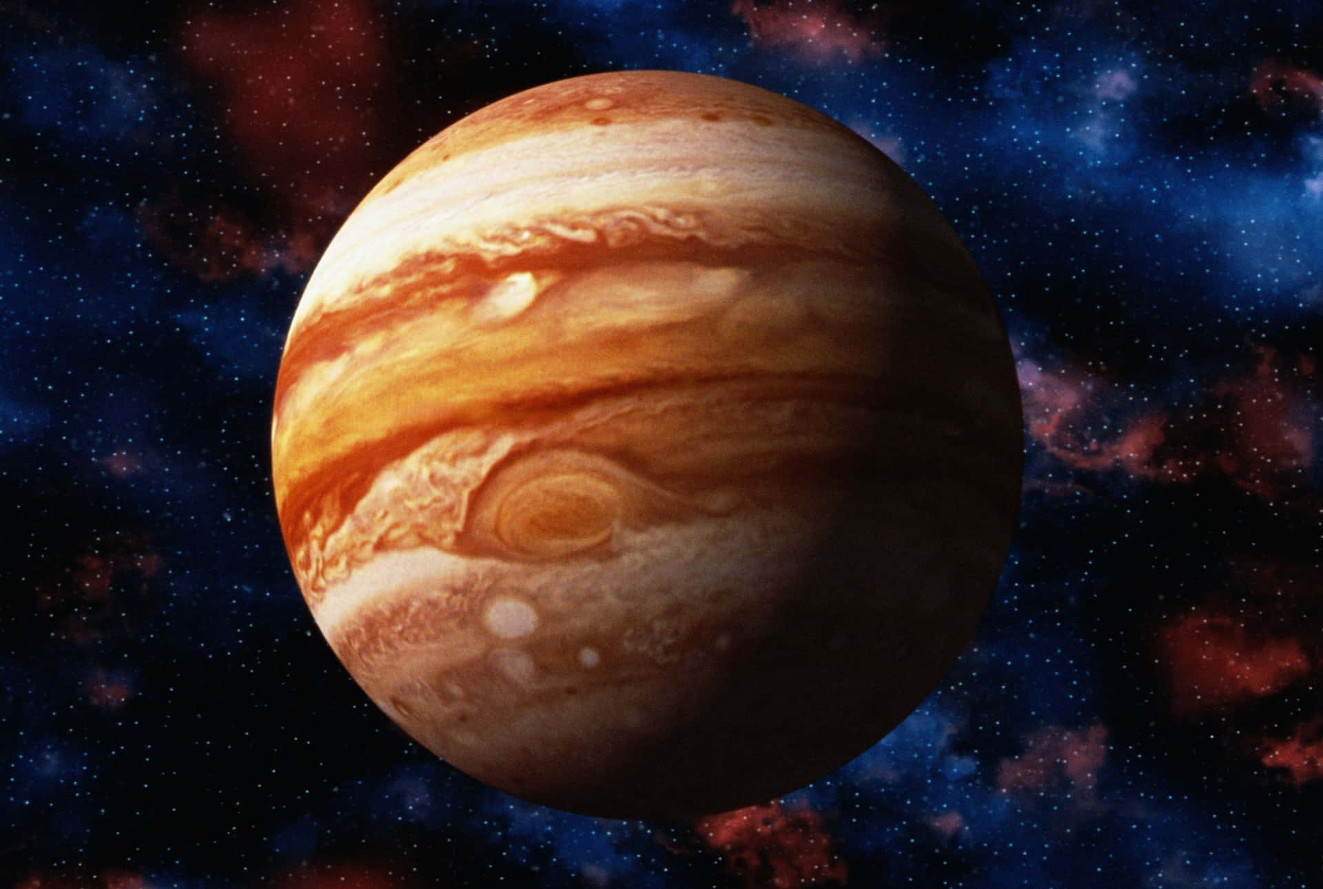 Einemystische Ansicht Von Jupiter