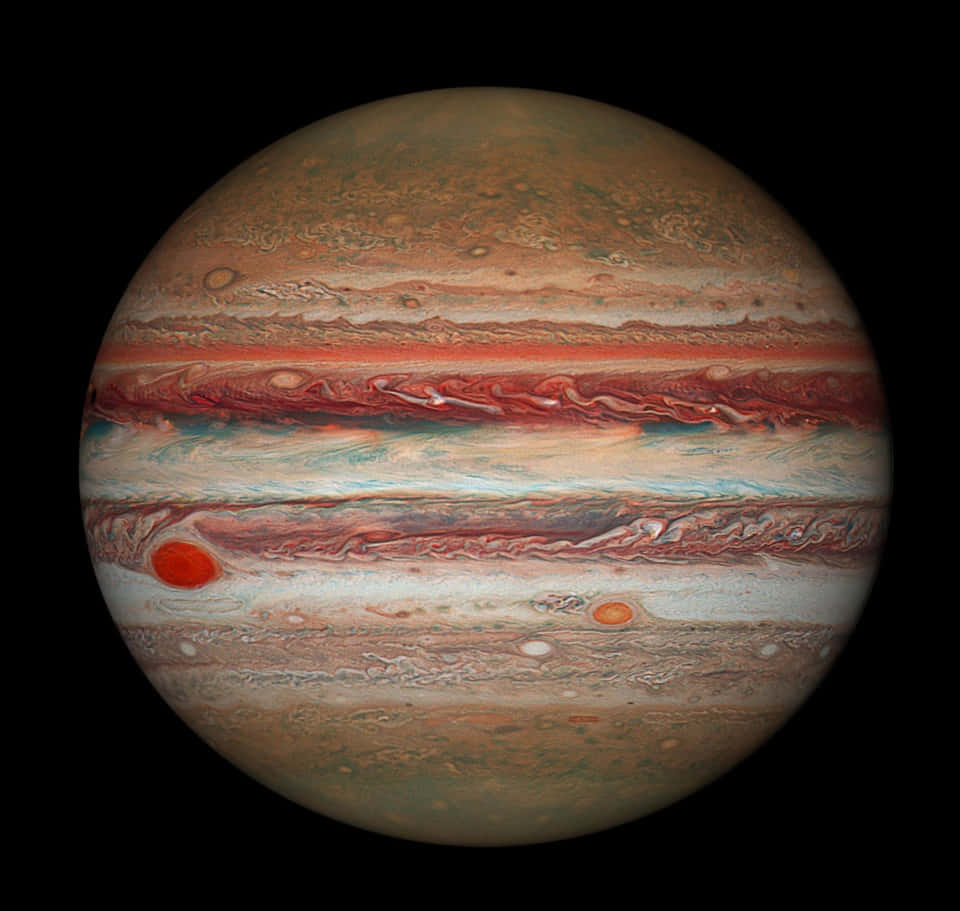 Denimponerande Planeten Jupiter