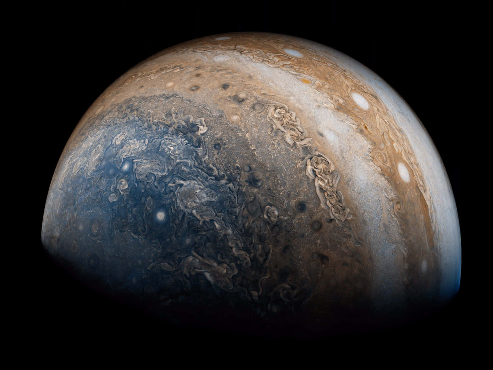 Eksotiskog Majestætisk Jupiter, Solsystemets Konge.