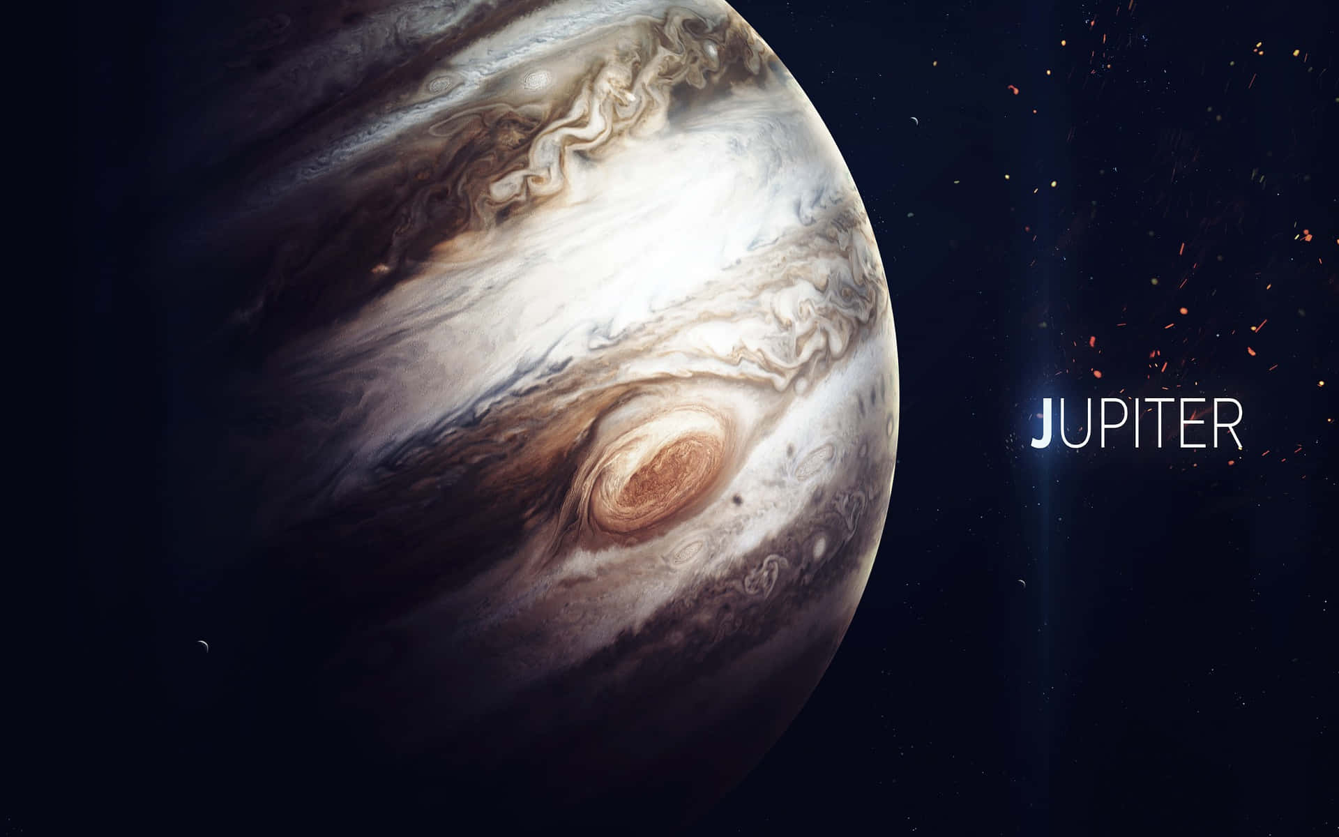 A breathtaking image of Jupiter in space