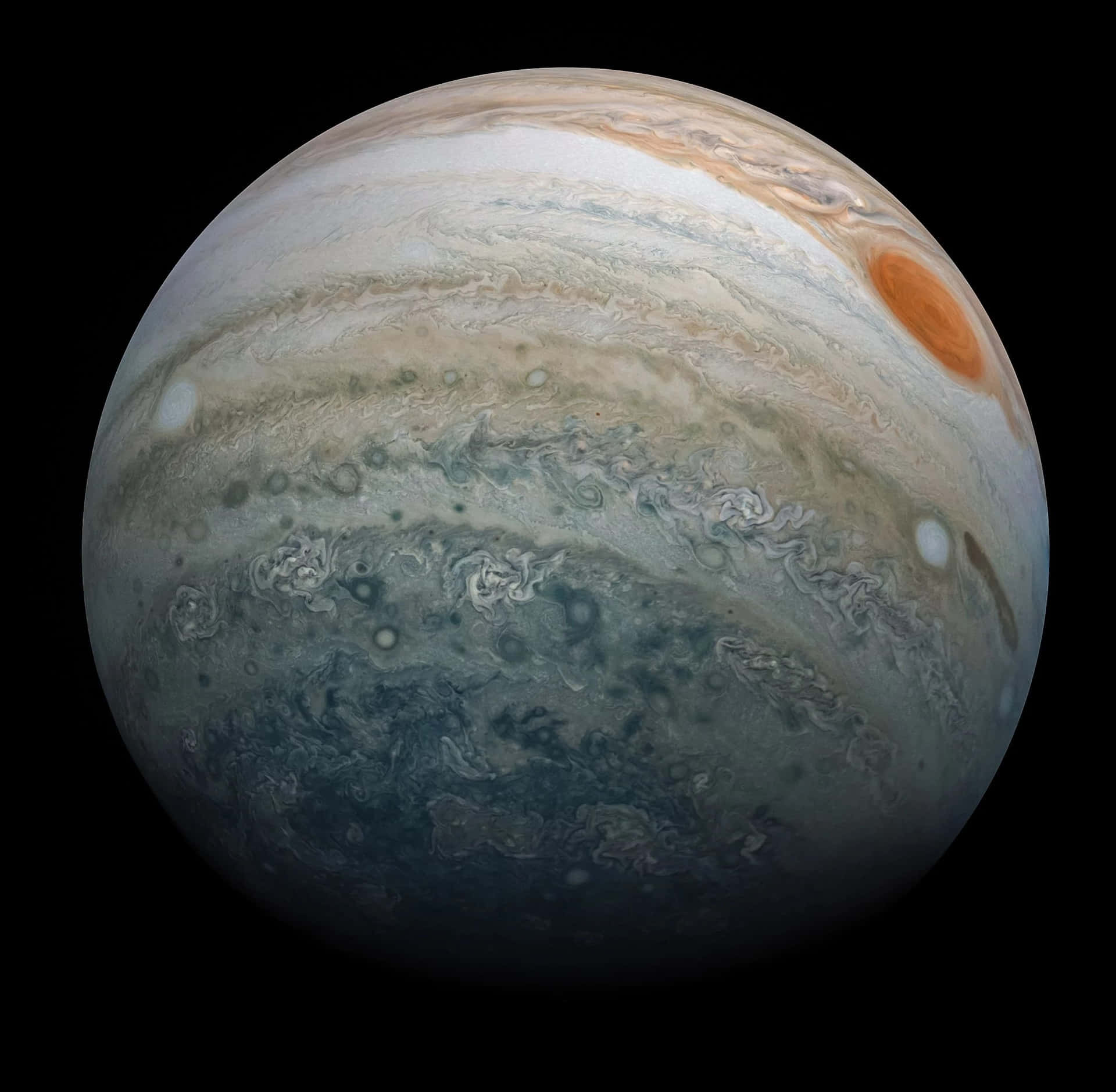 Jupiterwird Auf Diesem Bild Gezeigt.