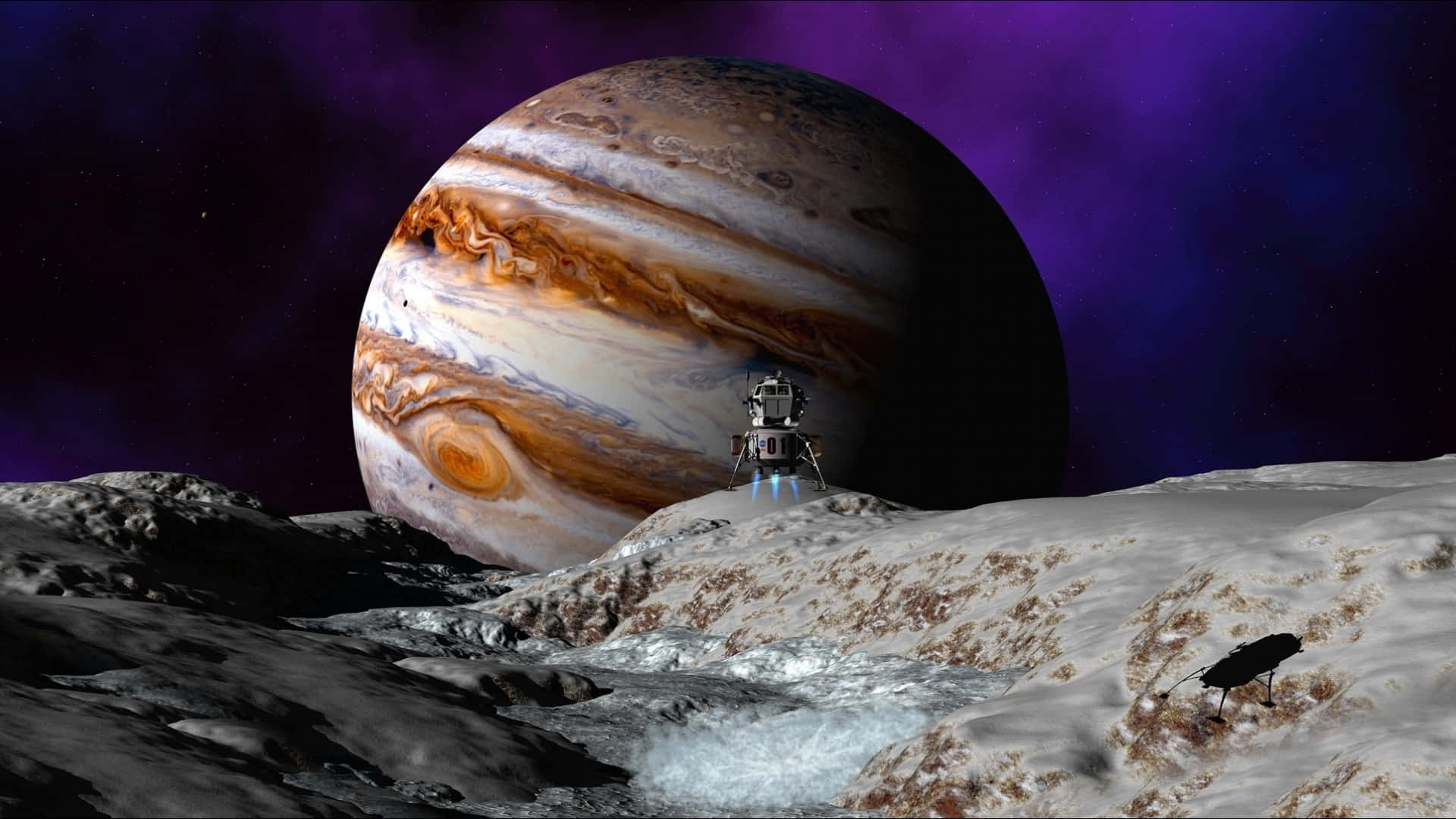 Förhäxandebild Av Jupiter