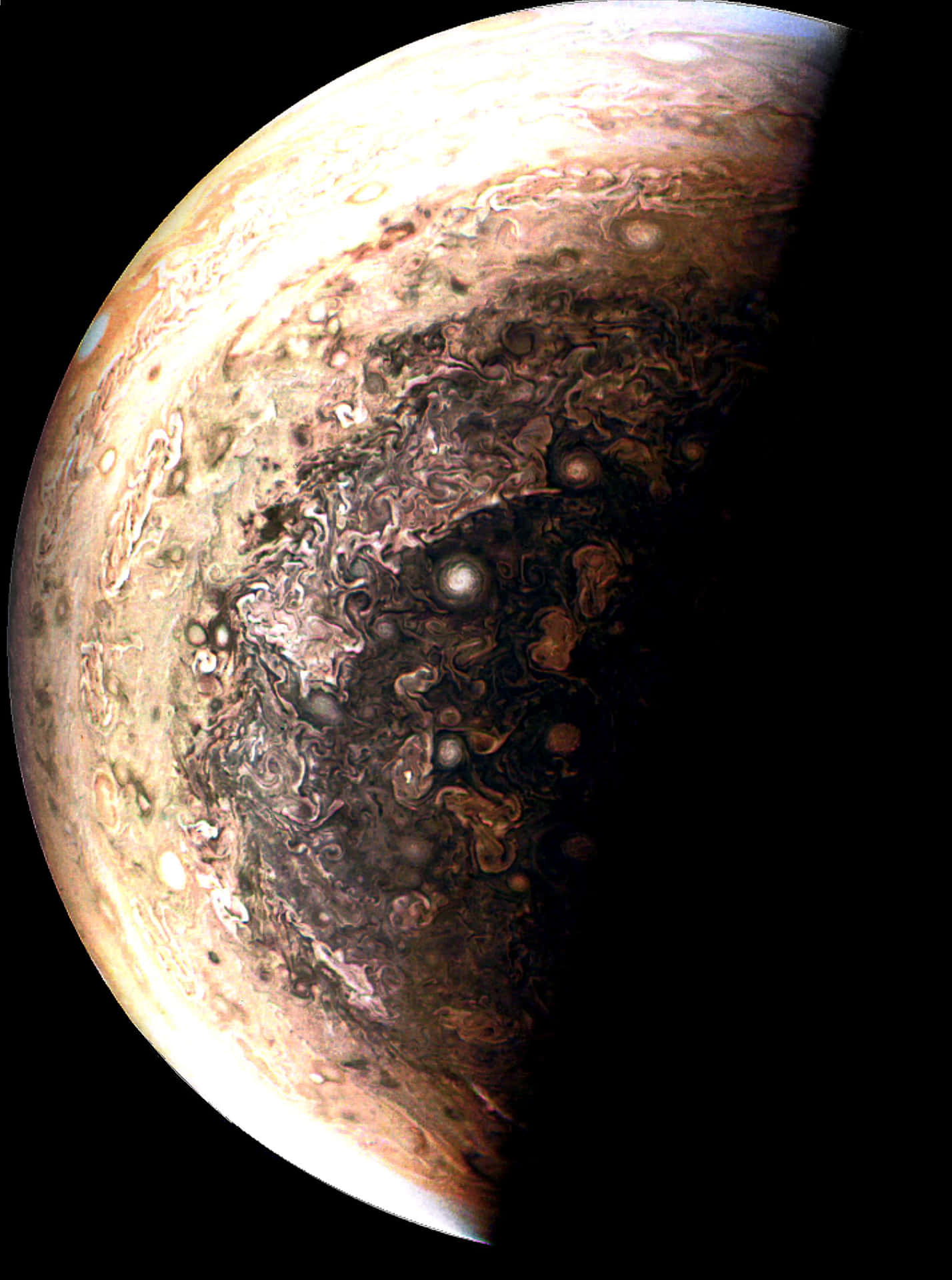 Jupiteraus Dem Weltraum