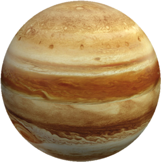 Jupiter Planet Gas Giant Space PNG