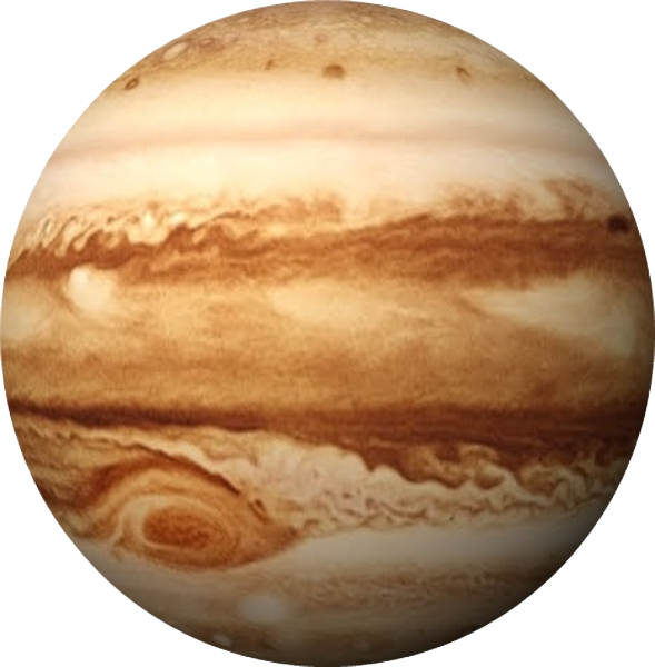 Jupiter Planet Gas Giant Space PNG
