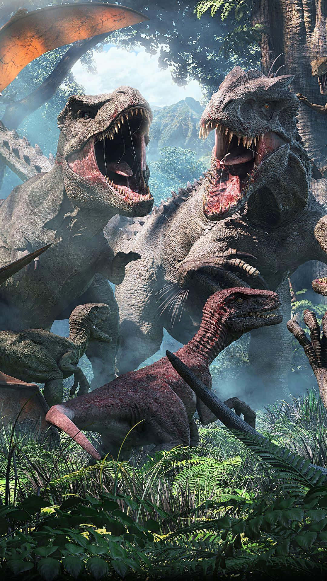 Einausflug In Den Jurassic Park - Wo Dinosaurier Zum Leben Erwachen