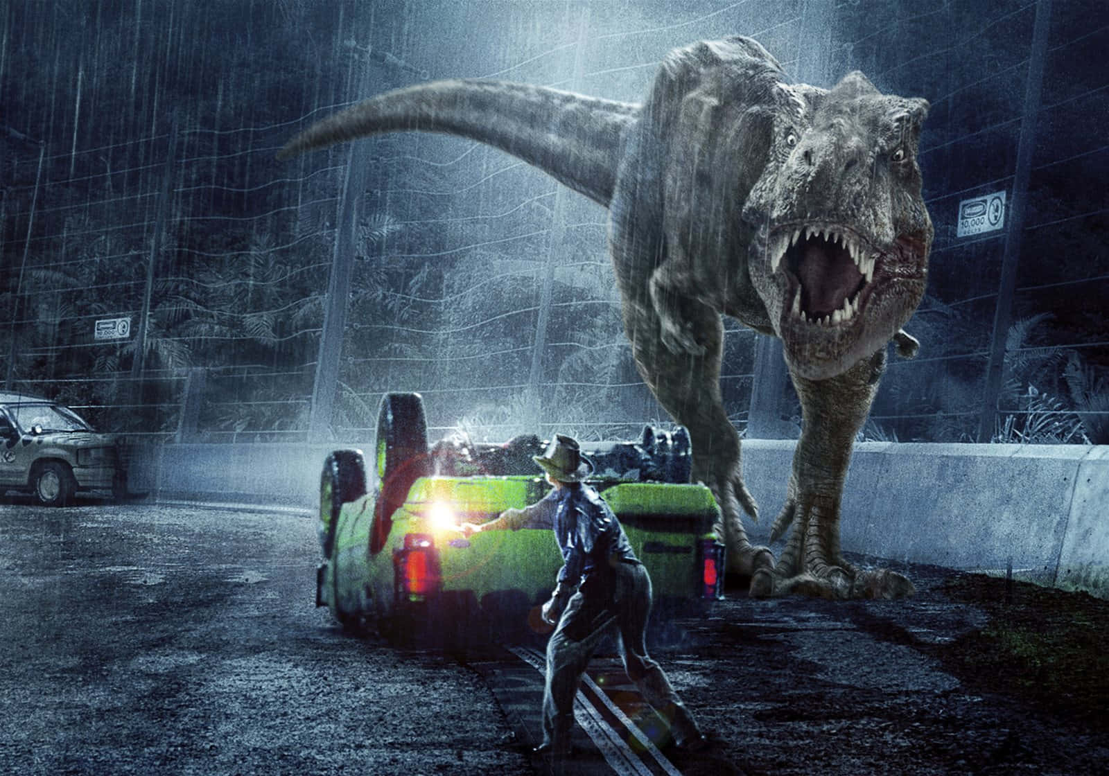 Vågage Dig In I Jurassic Park På Egen Risk