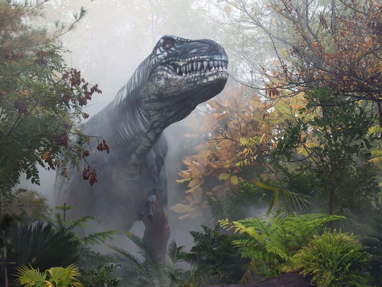 Velkommentil Jurassic Park - Tag En Tur Med Os.