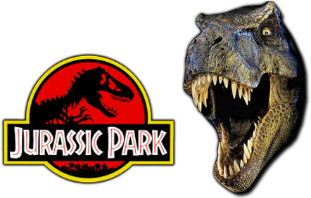 Jurassic Park Logoand T Rex Head PNG