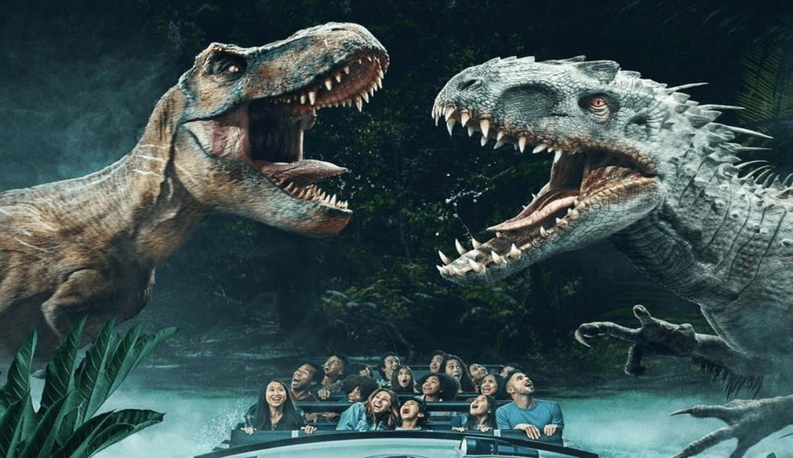 Erlebensie Eine Atemberaubende Reise Durch Die Welt Von Jurassic World
