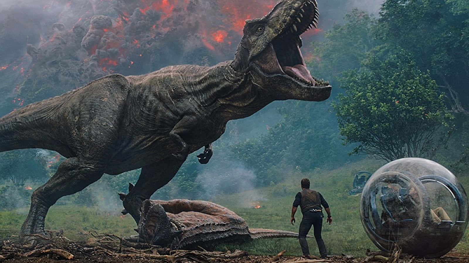 Machensie Sich Bereit, Das Thrill-erlebnis Von Jurassic World Zu Erleben.