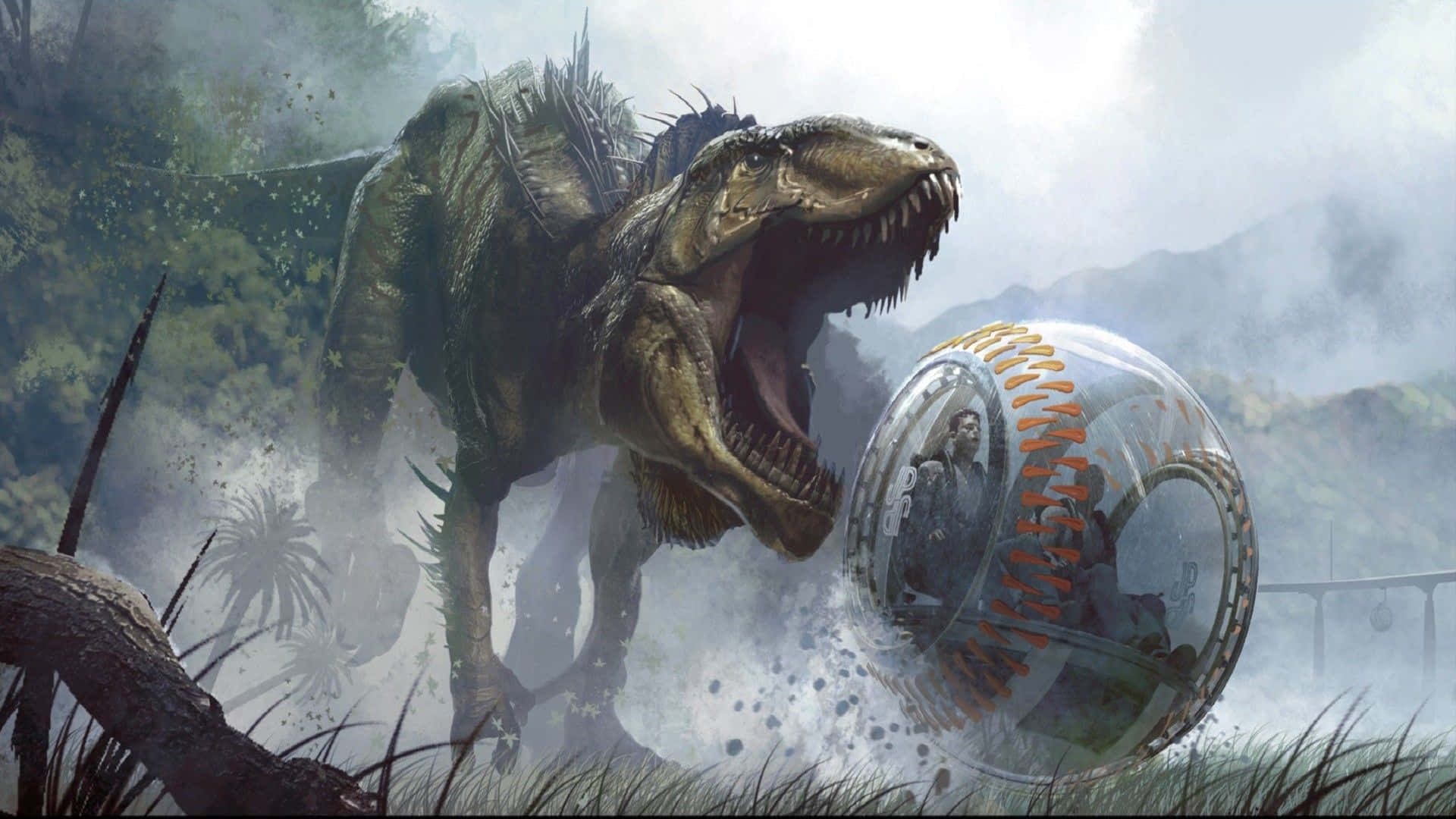 Jurassicworld T-rex - Skärmbild Miniatyr