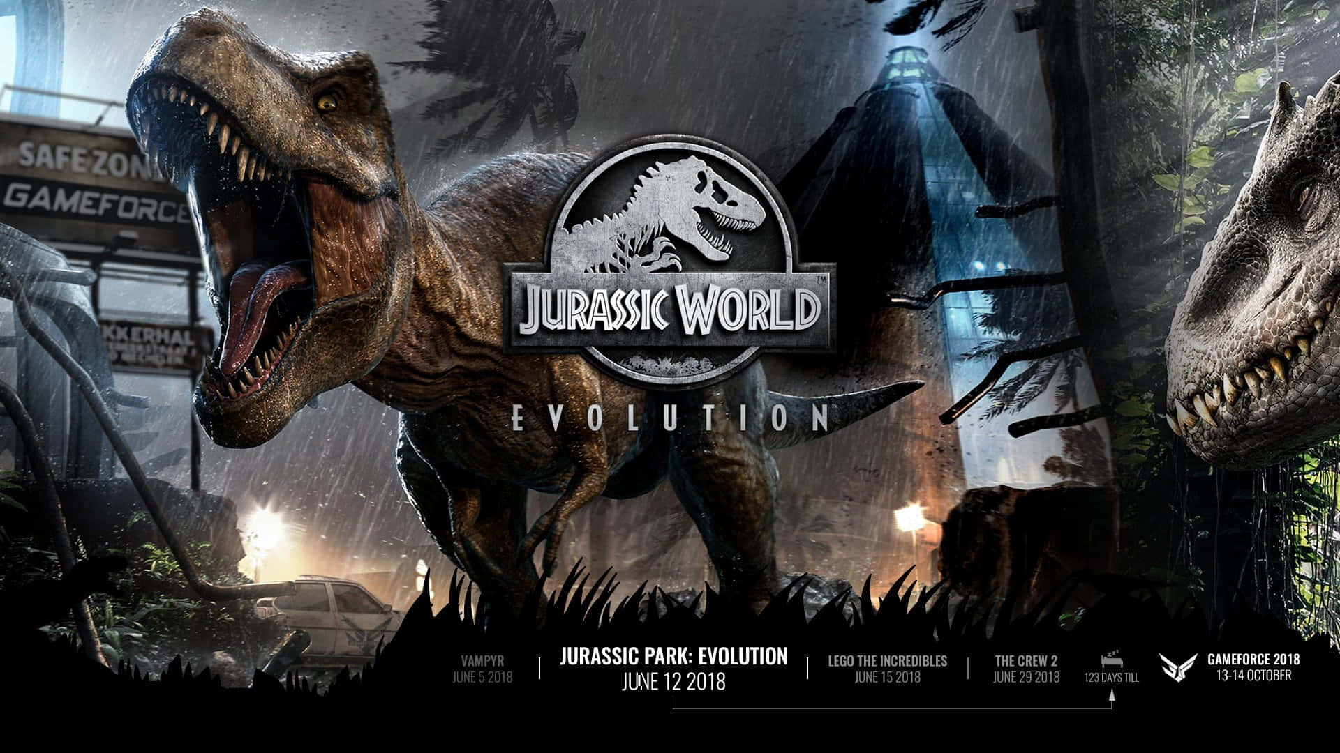 Willkommenin Jurassic World, Wo Das Abenteuer Deines Lebens Auf Dich Wartet!