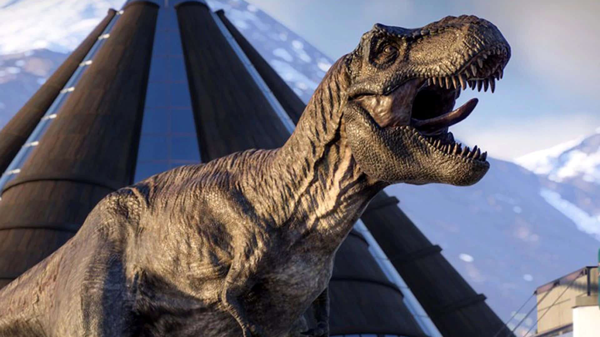 The adventure begins in the new Jurassic World