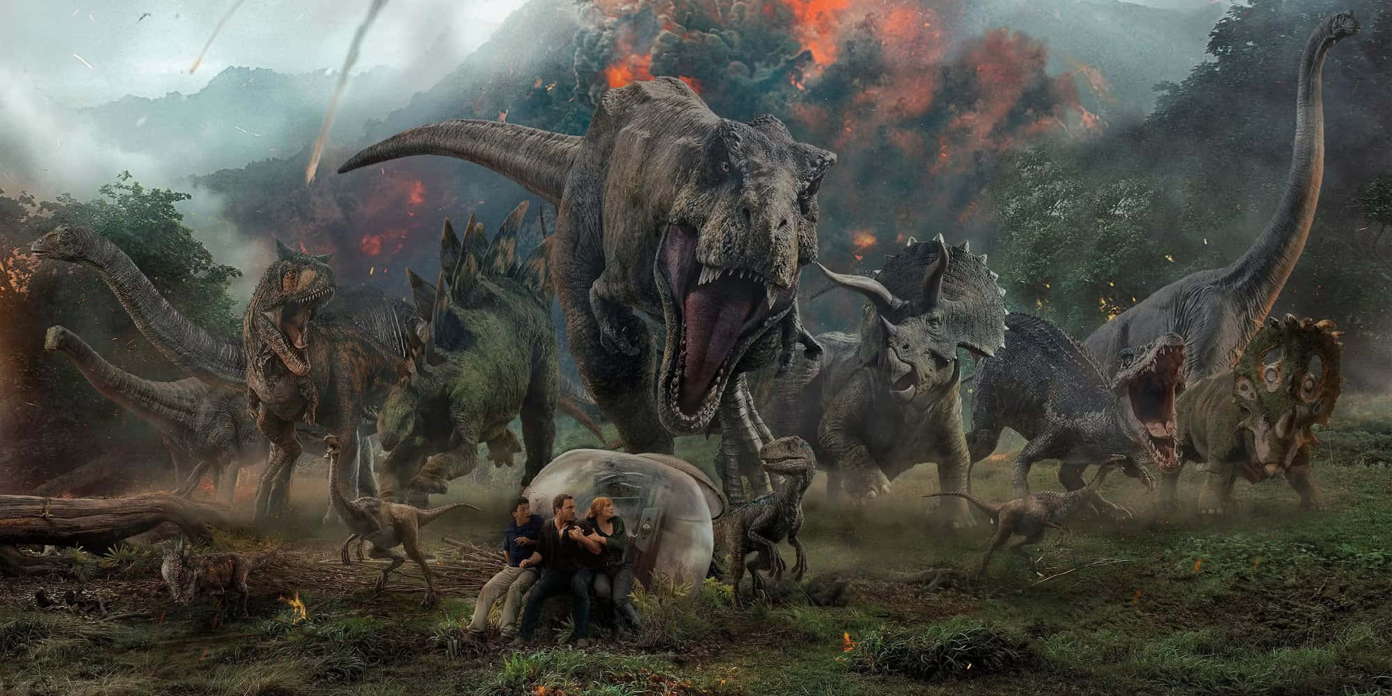 “Return to the thrilling world of Jurassic Park”