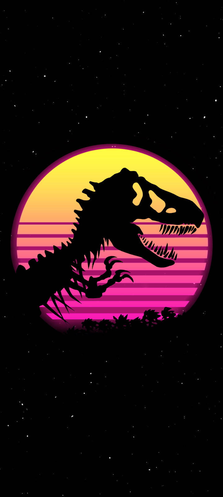 Jurassic World Black Background Wallpaper
