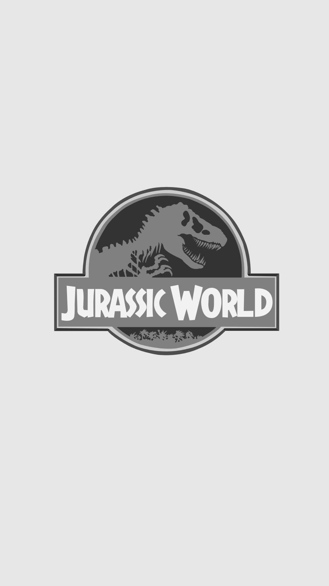 Jurassicworld Minimalistisk Konst Wallpaper