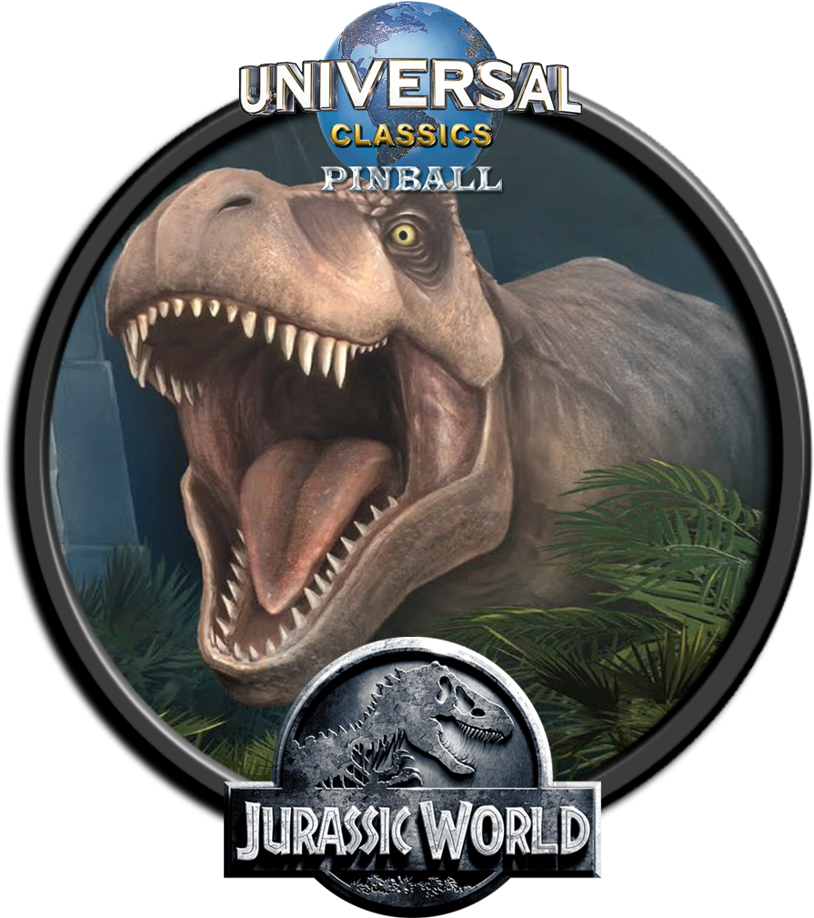 Jurassic World Pinball Promotional Artwork PNG