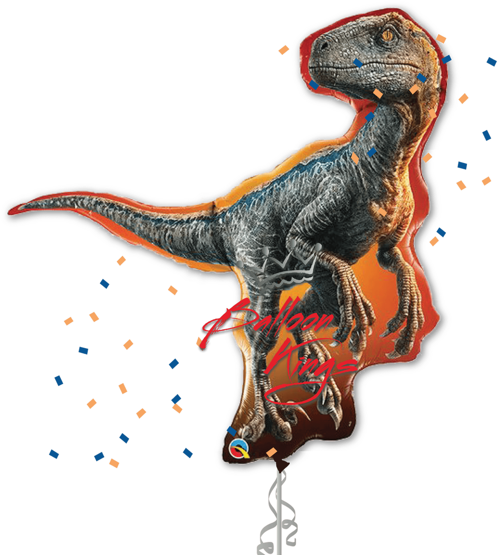 Jurassic World Velociraptor Balloon PNG