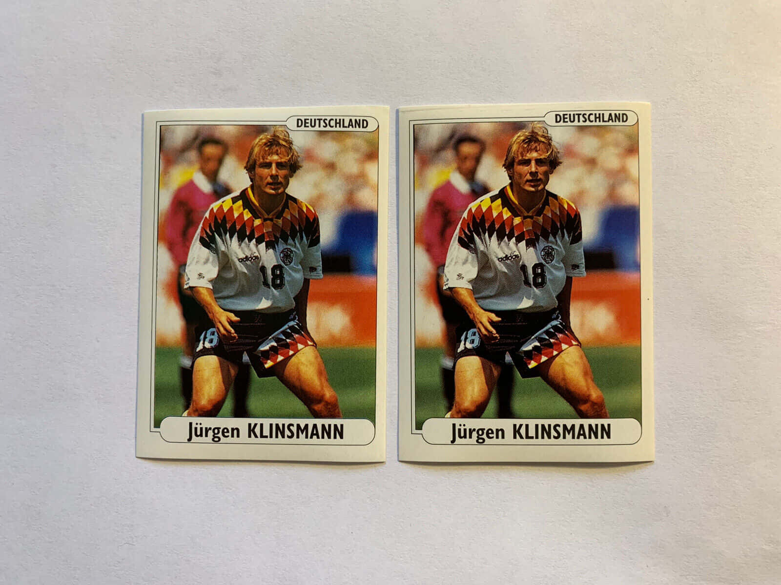 Jurgen Klinsmann Identiske Kort Plakater. Wallpaper