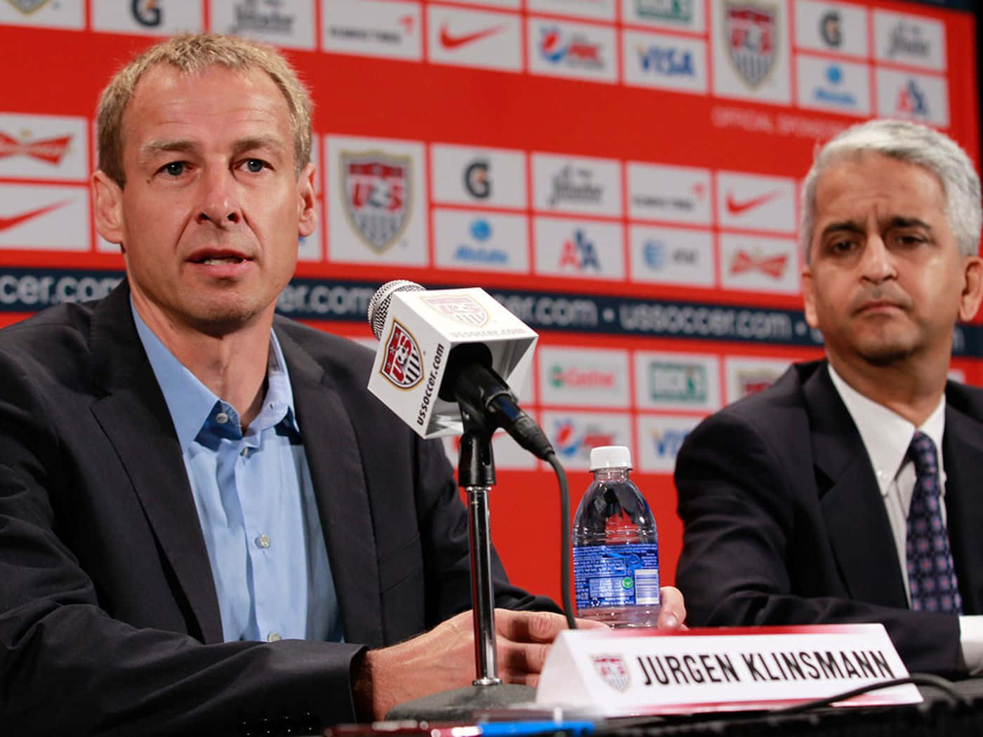 Jurgen Klinsmann pressekonference Wallpaper