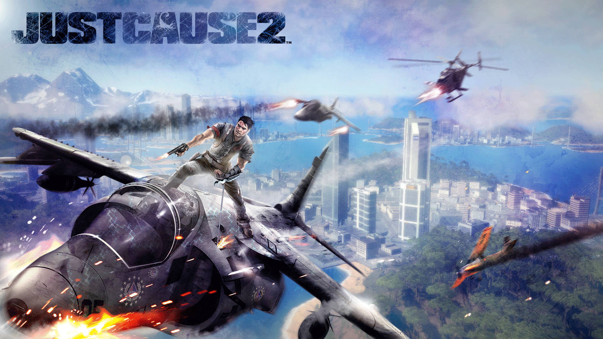 Just Cause 2 Aerial Battle