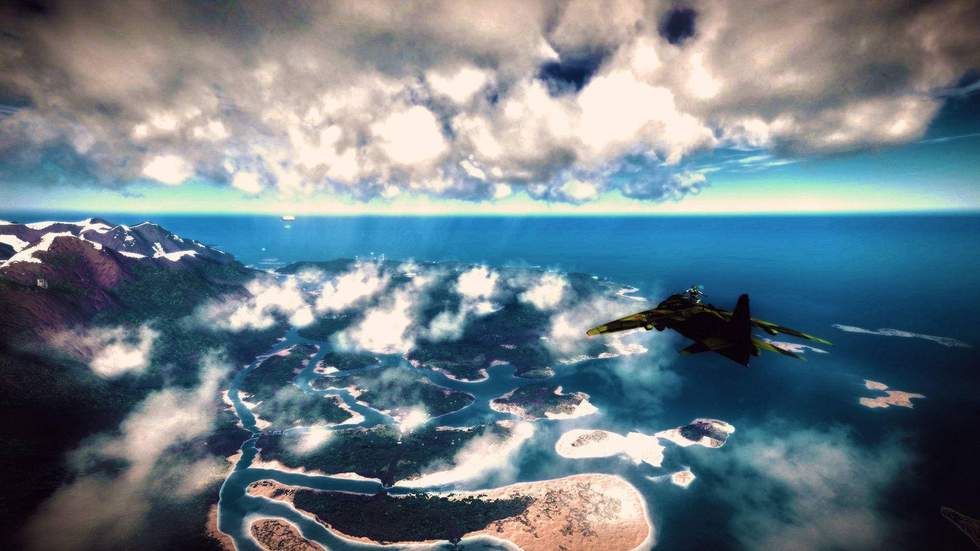 Just Cause 2 Aerial View