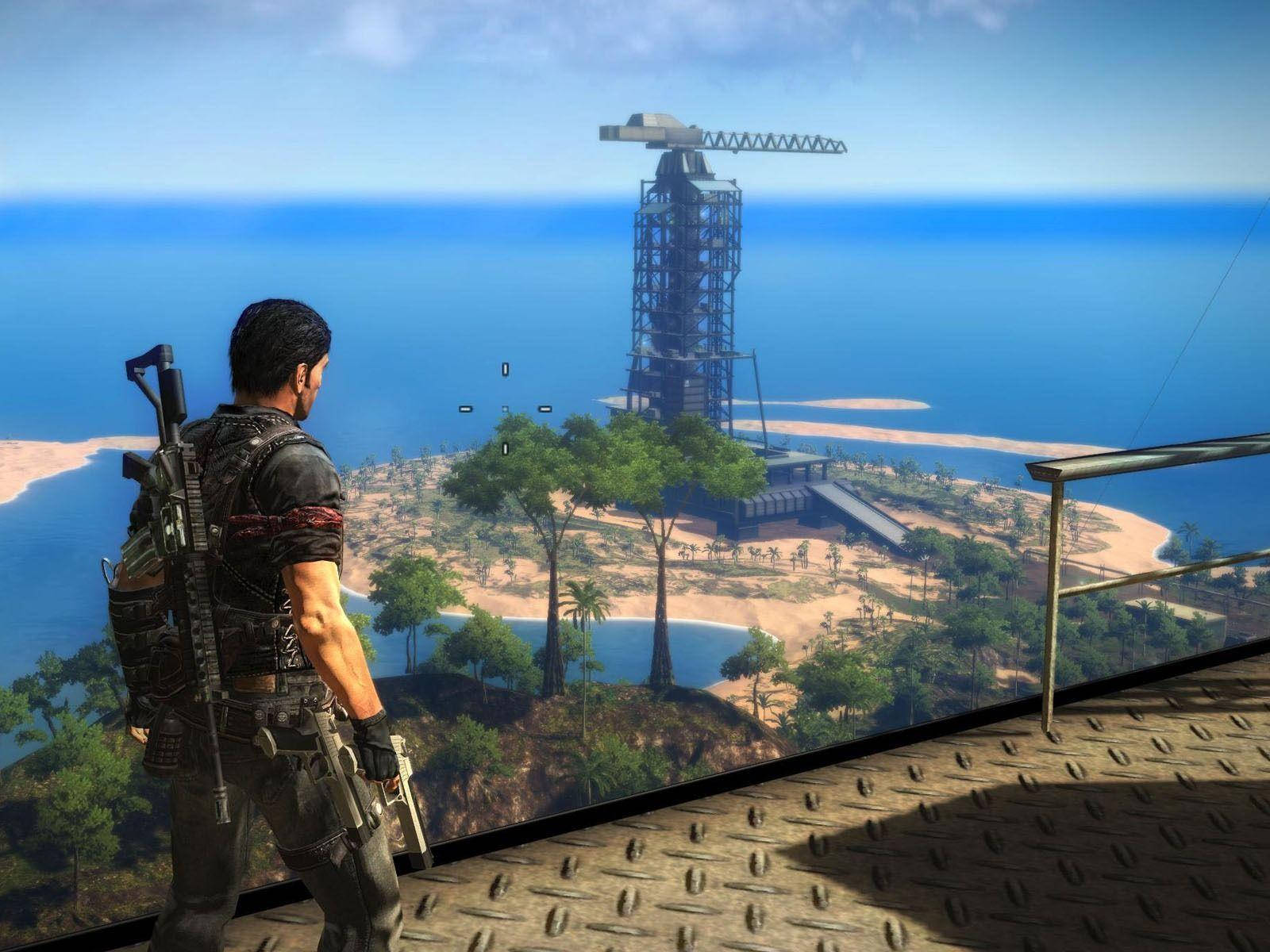 Just Cause 2 Byggeplads Wallpaper