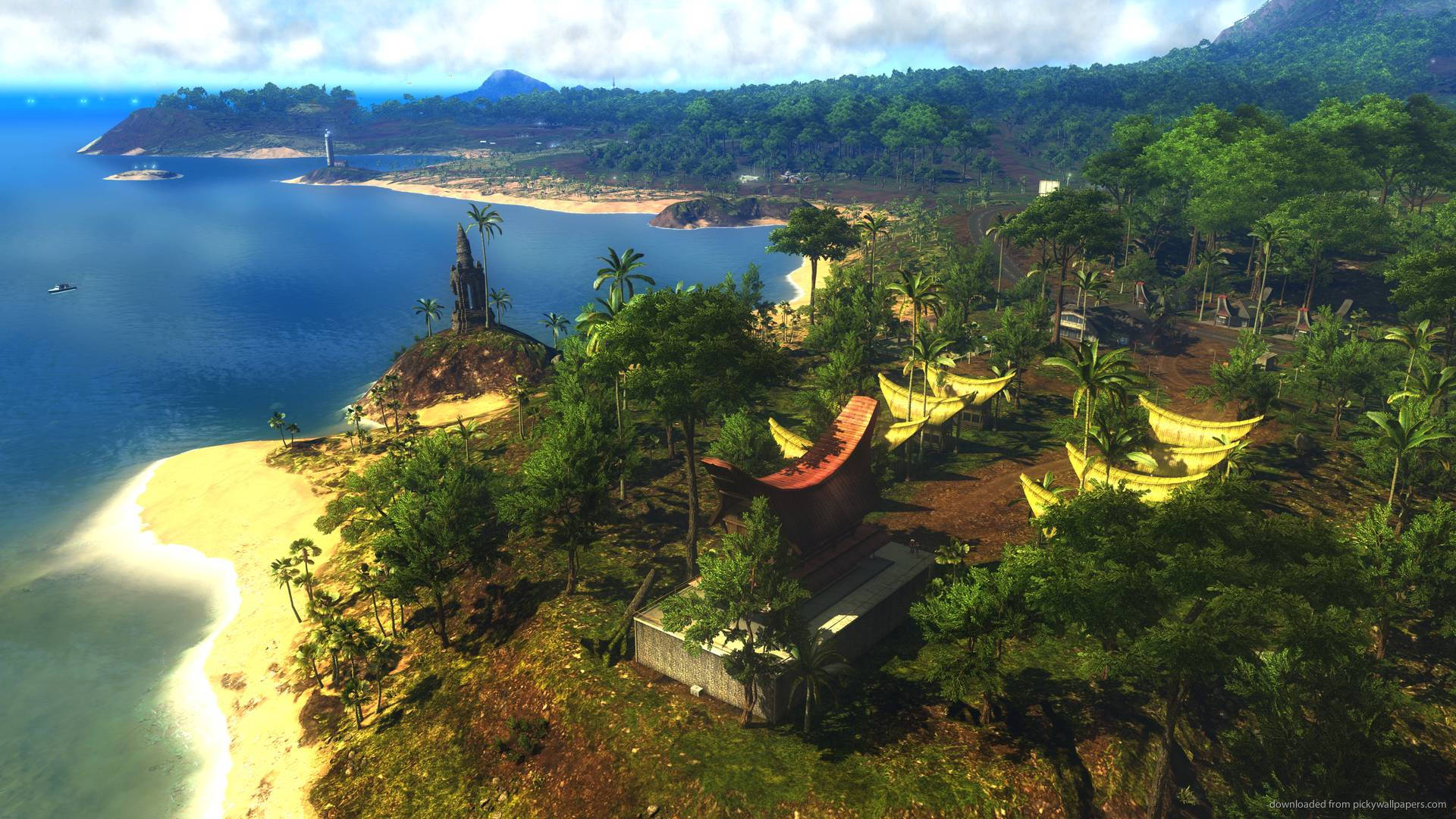 Just Cause 2 Forest Island