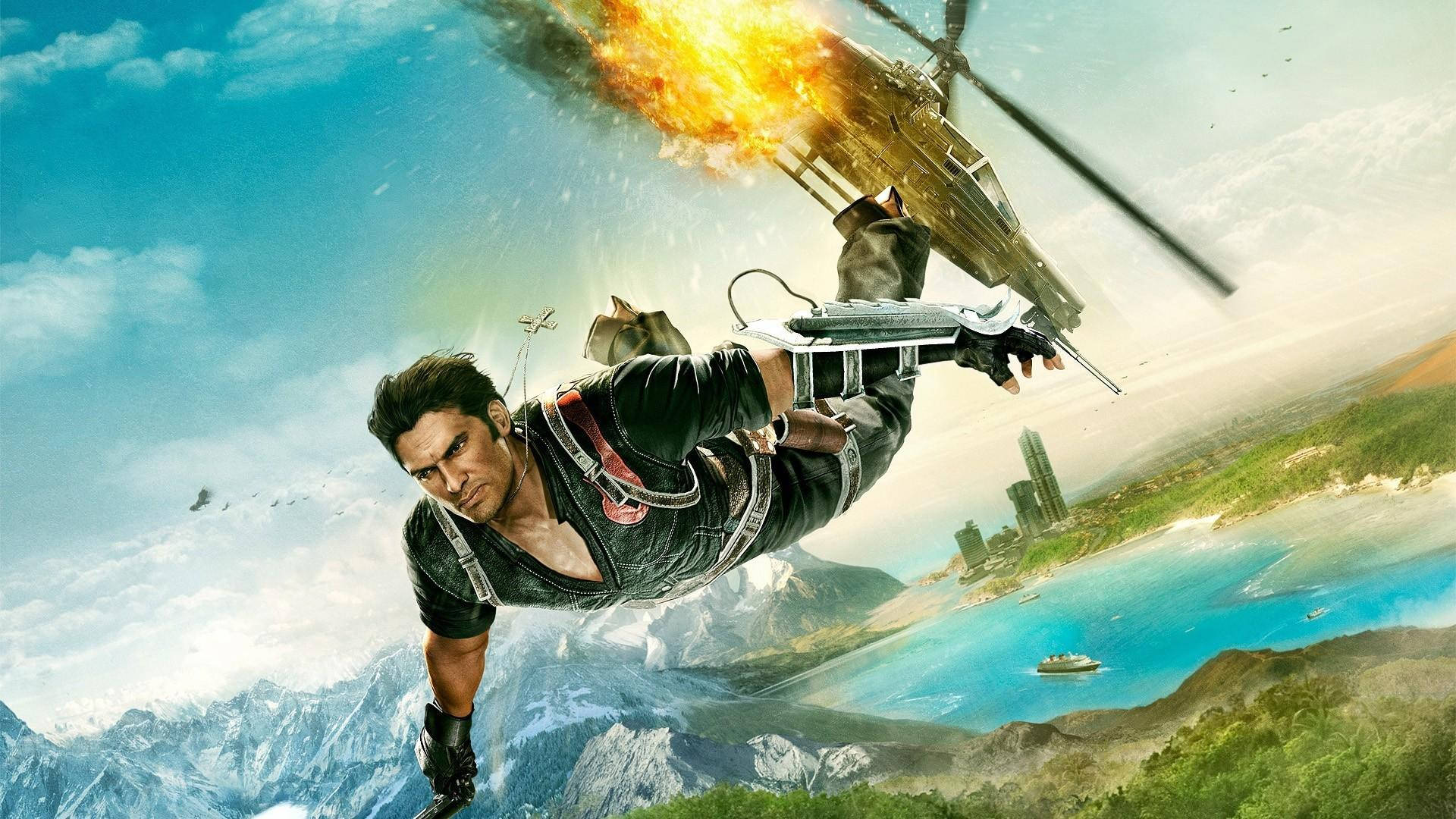 Just Cause 2 Game Poster