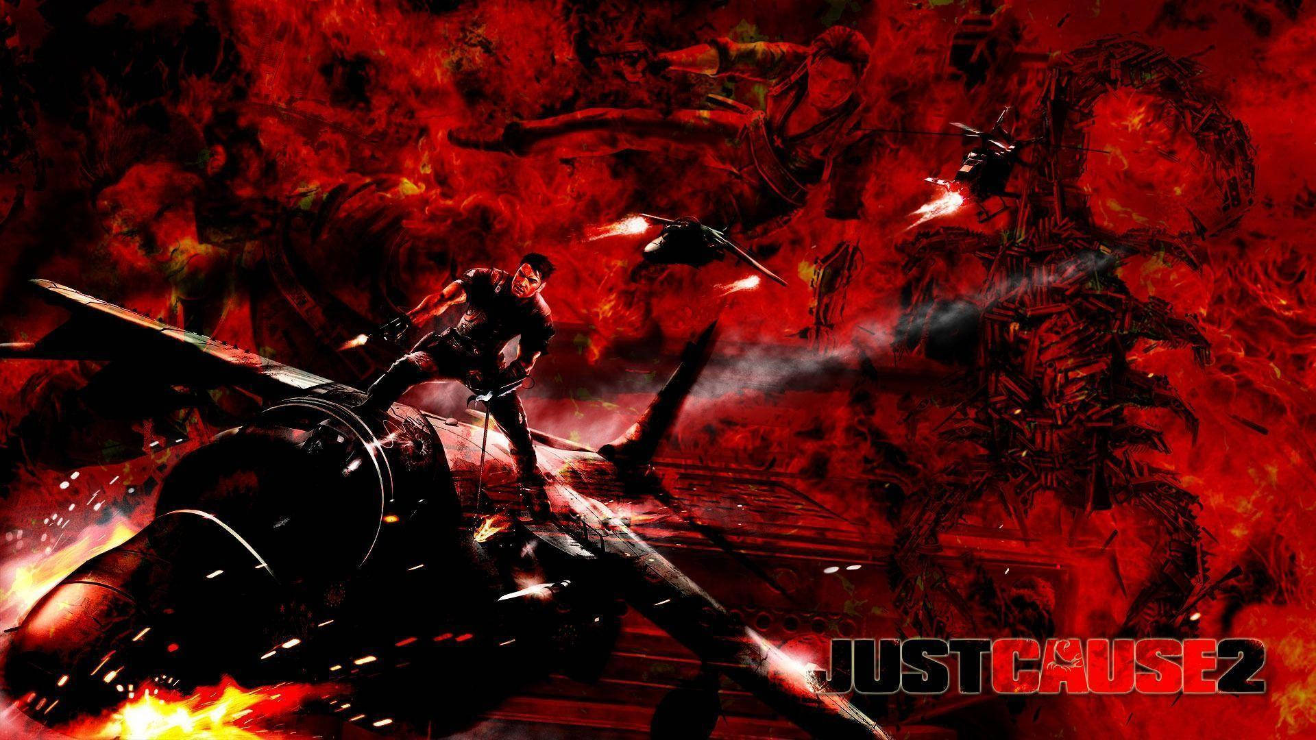 Just Cause 2 Red Poster