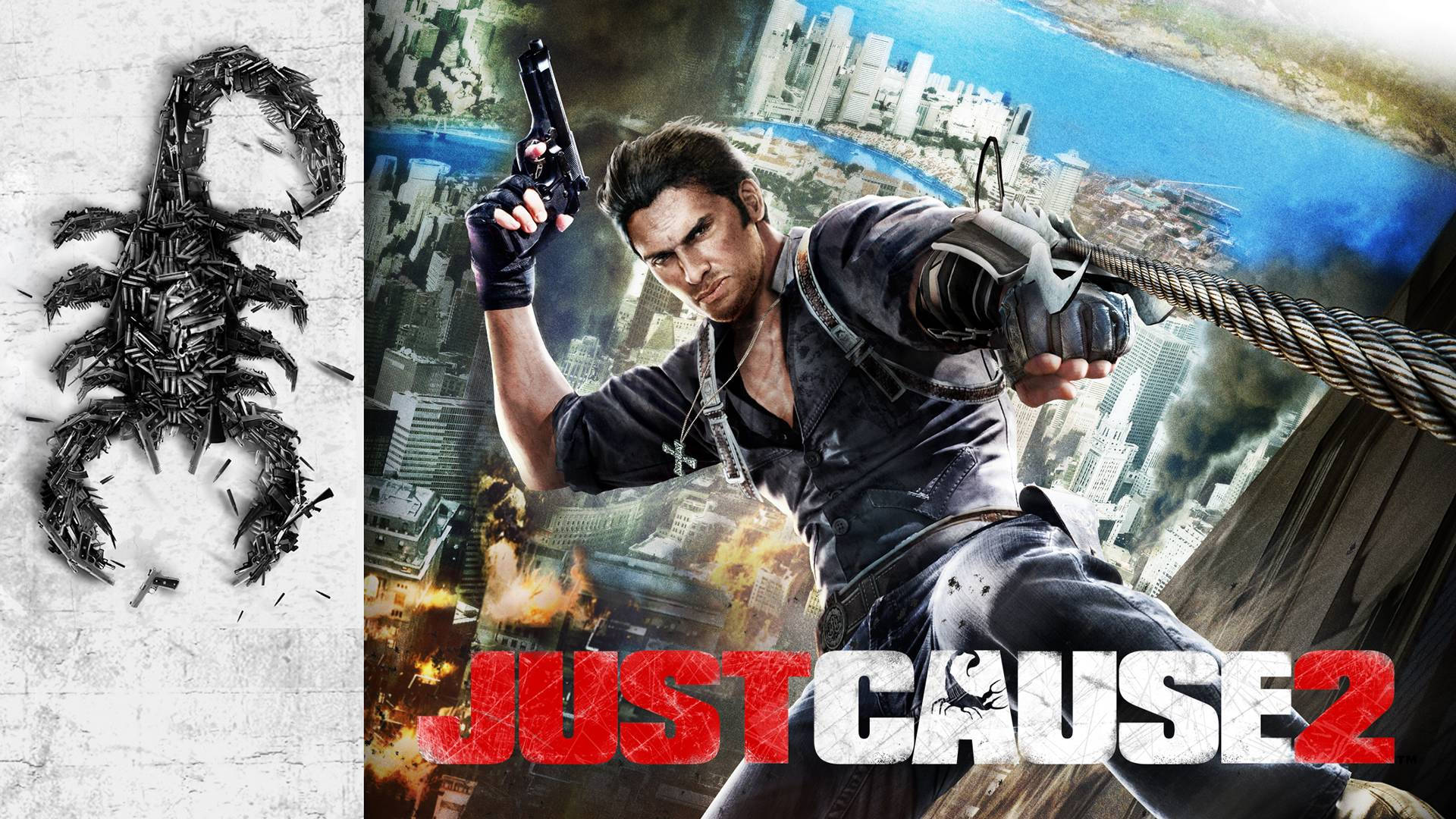 Just Cause 2 Scorpion Poster