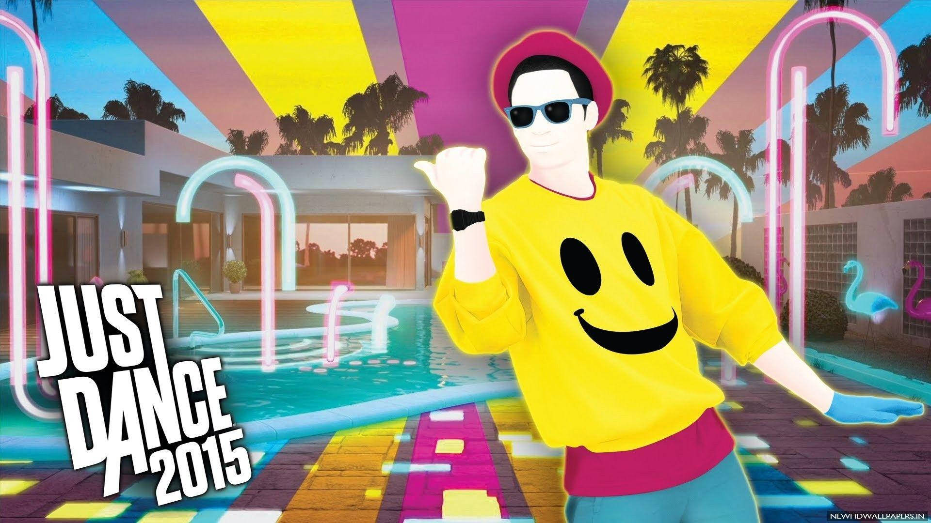 Just Dance 2015 Man With Smiley Sweater Wallpaper